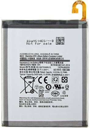 LIFON Mobile Battery For  SAMSUNG Galaxy A10 3400mAh