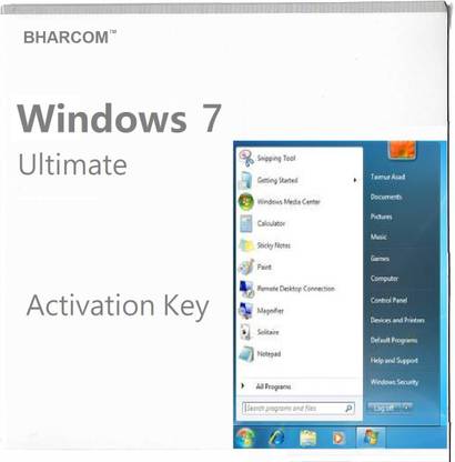 BHARCOM WINDOWS 7 ULTIMATE 32-bit/64-bit