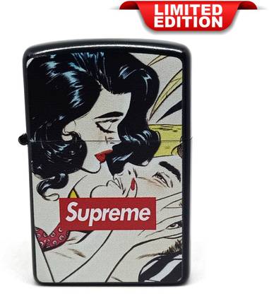 Ala Flame Metal Premium Limited Edition Supreme love Refillable Cigarette Pocket Lighter