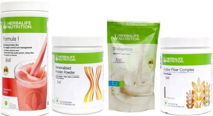 HERBALIFE Weight Loss Combo Pack F1 + protein powder +Activated fiber complex +SM Plant-Based Protein
