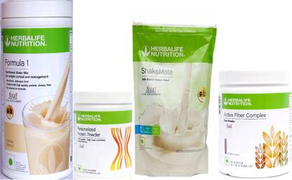 HERBALIFE Weight Loss Combo Pack F1 + protein powder +Activated fiber complex +SM Plant-Based Protein