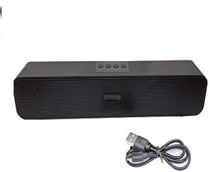 IMMUTABLE 89_BLUETOOTH SPEAKER_Wireless Speaker || Home Tv Small Bully || Bluetooth 4.2 an All-in-One Versatile Wireless SOUNDBAR with FM, 3.5mm AUX, 10 W Bluetooth Soundbar (Black, Stereo Channel) Portable sound bar, Wireless Desktop Portable Speaker Home TV Small Bully Intelligent Technology 10 W Bluetooth Soundbar
