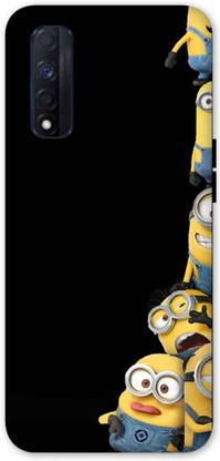 NDCOM Back Cover for Realme Narzo 30 Funny Cartoons Printed