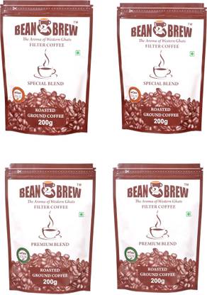 bean2brew Premium Blend 80:20 & Special Blend 70:30 Combo Filter Coffee