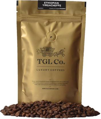 TGL Co. Ethiopian Yirgacheffe Espresso Fine Coffee Grind Roast & Ground Coffee