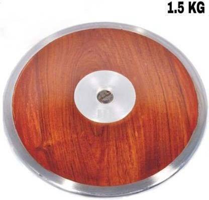 HACKERX Wooden discus throw 1.5kg Wooden Discus Throw Disc (1.5 kg) Wooden Discus Throw Disc