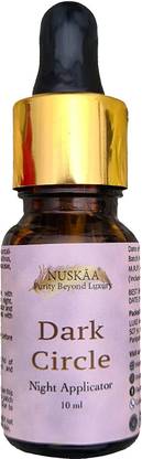 NUSKAA Dark Circle Night Applicator Oil For Dark Circles Fine Lines Puffed Eyes Stressed Eyes