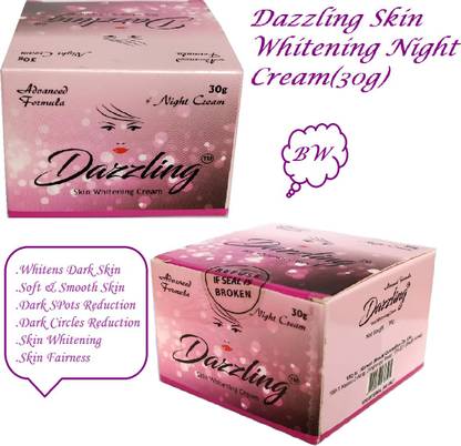 Dazzling Advanced Formula Night Cream For Maintains Uneven Skin Tone