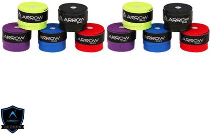 ArrowMax PROFESSIONAL DOTTED ANTI SLIP BADMINTON RACKET GRIPS HANDLE TAPE Super Tacky