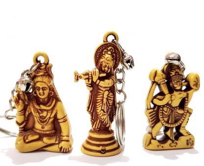 ShopTalk Krishna ,Shiva & Hanuman Key Chain
