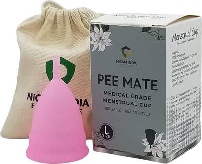 PEE MATE Large Reusable Menstrual Cup
