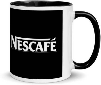 jiyacraft " NESCAFE " Ceramic Coffee (330 ml) Ceramic Coffee Mug