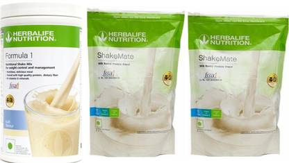 HERBALIFE Weight Loss Single Pack Formula 1 + SHAKEMATE Plant-Based Protein