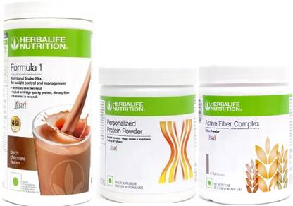 HERBALIFE Weight Loss Combo Pack F1 + protein powder +Activated fiber complex Plant-Based Protein