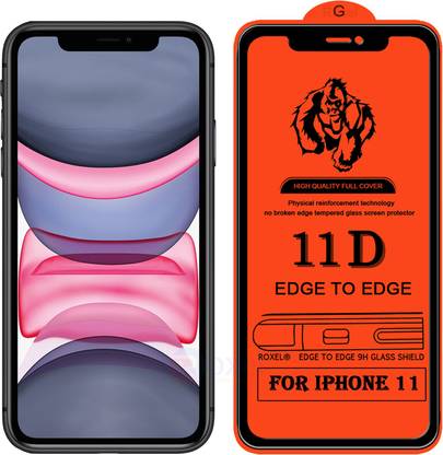 Roxel Edge To Edge Tempered Glass for IPhone 11