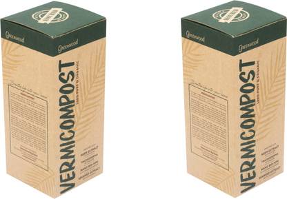greenwood Vermicompost Organic Fertilizer 5 Kg (Pack of 2) Fertilizer