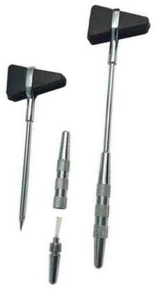 MOWELL Neurological Reflex Hammer | Medical Reflex Hammer With Pin and Brush | Ideal for Students, Nurses, Doctors, Medics, EMT (Pack of 2) Neurological Surgical Hammer