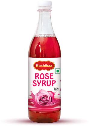 Rushikaa ROSE SYRUP (750ML) Rose