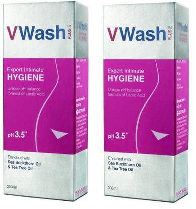 vwash V wash Intimate Hygiene pack of 2 Intimate Wash