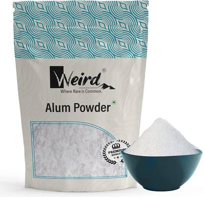 Weird Alum Stone Powder 400GM| Fitkari Powder For Skin Care | Water Purification | Facial Hair Removal | After Shave