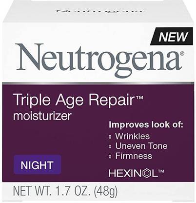 NEUTROGENA Triple Age Repair Anti-Aging Night moisturizer 1.7 Oz