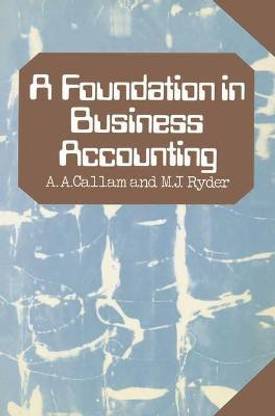 Foundation in Business Accounting