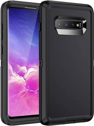HEAVY DUTY Back Cover for Samsung Galaxy S10+ / Galaxy S10 PLUS Case WITHOUT Built-in Screen Protector