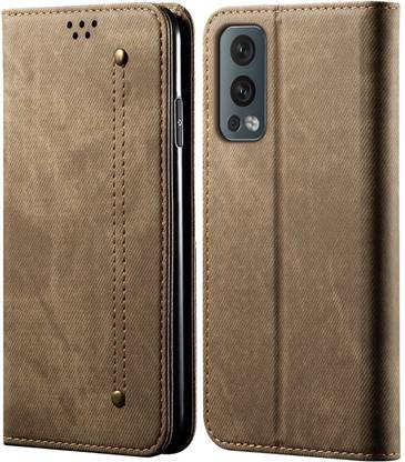 Pure Color Flip Cover for OnePlus Nord 2 5G / One Plus Nord 2 5G