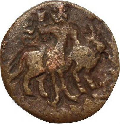 CoinView KUSHAN, VIMA KADPHISES, (105-130 AD) SMALL, OLD AND RARE COIN Ancient Coin Collection