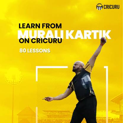 Cricuru Murali Kartik - Learn the skills of Spin Bowling