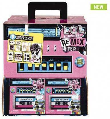 L.O.L. Remix Pets Doll for age 3Y+ (Assorted)
