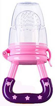 royal enterprise Silicone Baby fruit Feeder/BPA Free/Food Feeder/Silicone Food Nibbler/ Teether and Feeder  - Silicon & Plastic