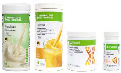 Herbalife Nutrition FORMULA1 MANGO PROTIEN POWDER200GSHAKEMATE 500 GRAM AFRESH PEACH 50 GRAM Protein Shake