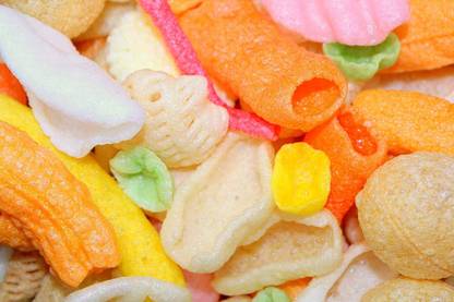 Organic Purify Mix Fryums Ready-to-Fry Papad Snacks Fryums