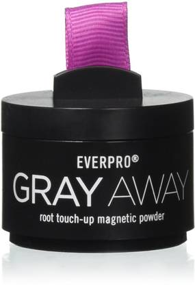 Everpro Gray Away Root Touch Up Magnetic Powder , Black/Dark Brown