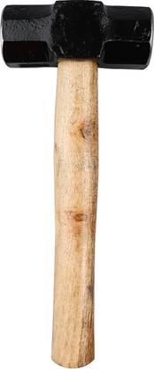 EASTMAN E-2440_SLEDGEHAMMERSWITHHANDLE_4lb Sledge Hammers, Heavy Duty, Drop Forged Steel, Seasoned Wood Handle, Sledge Hammer