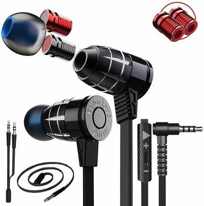 Plextone G25 Mark Gaming wired Earphone with Volume Control and Mic Wired Gaming
