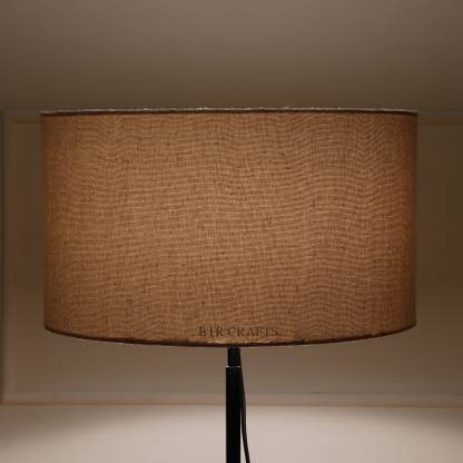BTR Crafts 14" Inches (Pack of 2) Drum Premium Jute Table Lamps Lamp Shade