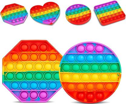 The Sky Pop it pack of 4 shapes