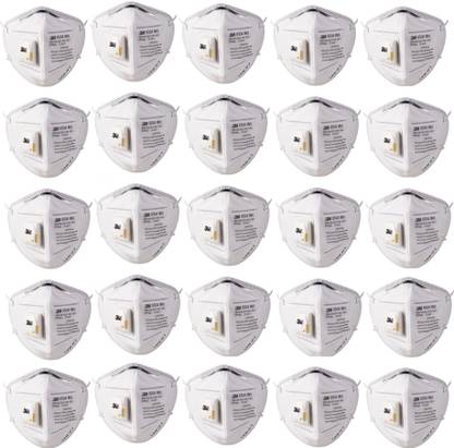 3M 9504 INV FFP2 White Dust/Mist Respirator Mask - Pack of 25