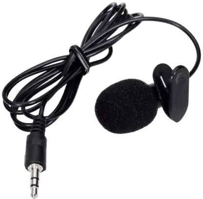 Dilurban Top Sale Microphone Recording Audio Recorder Collar Directional Mic 3.5mm Clip Microphone For Youtube | Collar Mic for Voice Recording | Lapel Mic Mobile, PC, Laptop, Android Smartphones, DSLR Camera Collar Mic