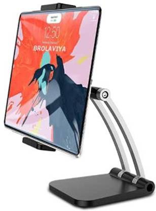 TechBlaze Large Mobile Phone Stand Adjustable Tablet Stand with 360 Degree Rotation Phone Holder for Online Classes, Zoom Meetings, YouTube Video Desktop Phone Stand for All Smartphones & Tablets Mobile Holder