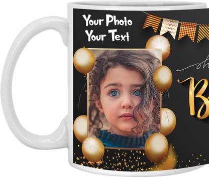 Customized Gift Shop 87 Personalized Photo | Text | Quotes | Name | Photo Printed White Cup, Best Gift For Birthday | Anniversary | Kids | Boyfriend Girlfriend | Husband Wife | Couple | Brother Sister Send Photos On This WhatsApp No. +91 8976457690 We Will Share You Sample Design Before Printing It Ceramic Coffee Mug