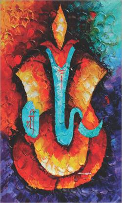 PrintoAd INDIA Buddha Wallpaper 010 Digital Reprint 30 inch x 18 inch Painting