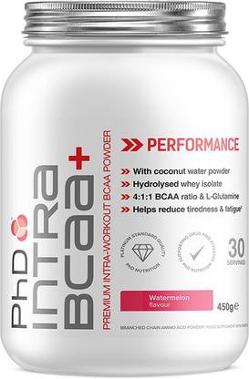 phd Intra BCAA, Advanced BCAA Supplement with For Muscle Recovery & Endurance BCAA
