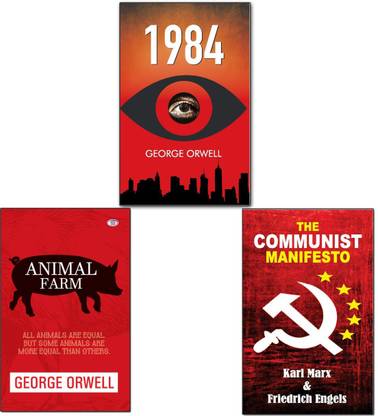1984 + Animal Farm + The Communist Manifesto (Combo Of 3 Books)
