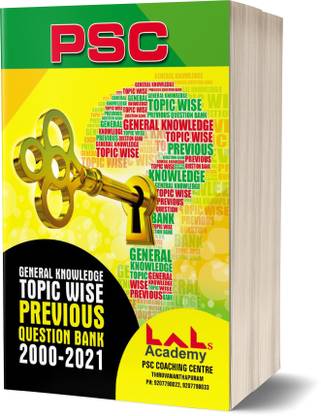 Psc Gk Topic Wise Previous Question Bank (2000-2021)
