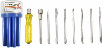 Solitaire 8 in 1 Combination Screwdriver Set