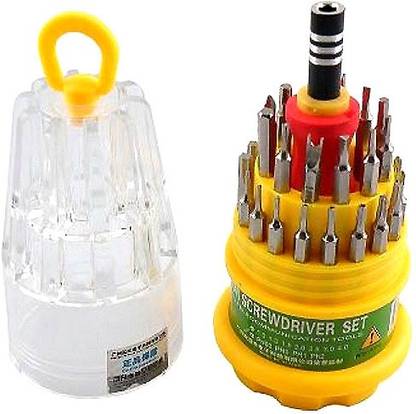 Shopper52 31 Pcs Jackly Screwdriver Socket Set & Bit Tool Kit Set Jackly Tool kit Combination Tool Combination Screwdriver