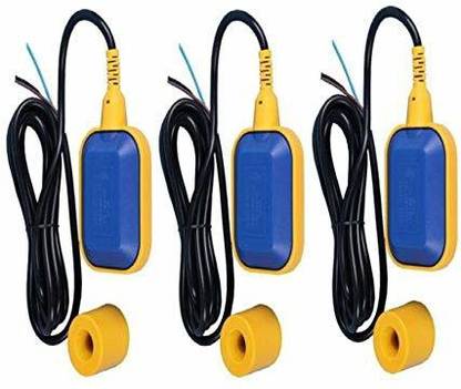 OCEAN STAR Float Switch for Water Tank 3 Mtr Cable Pack of 3 Wired Sensor Security System
